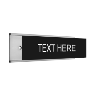 Aluminum Wall Bracket with Plastic Insert (Multi-Option)