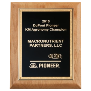 Natural Alder Plaque with Textured Engraving Plate